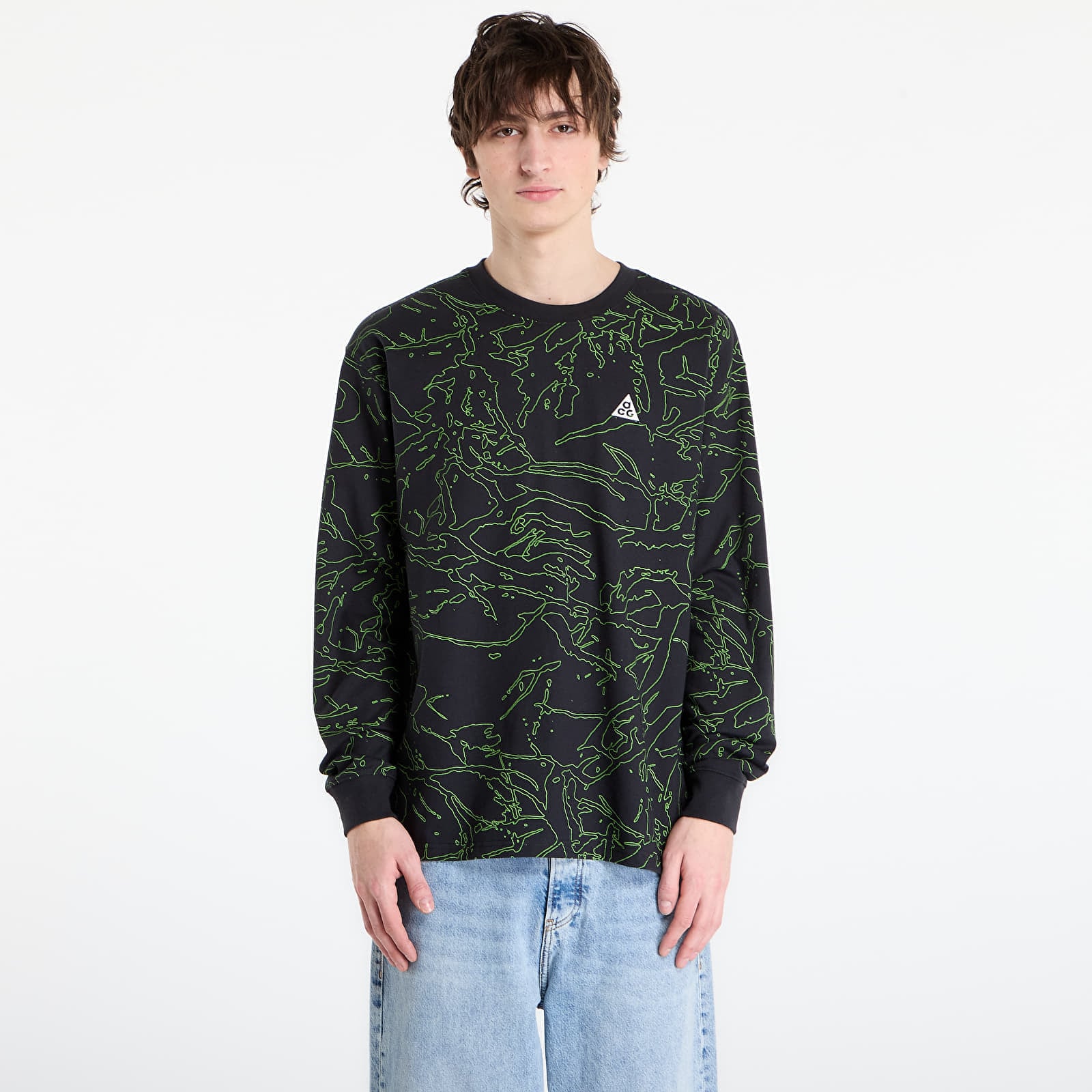 T-shirt Nike ACG Men's Dri-FIT Long-Sleeve T-Shirt Black XS