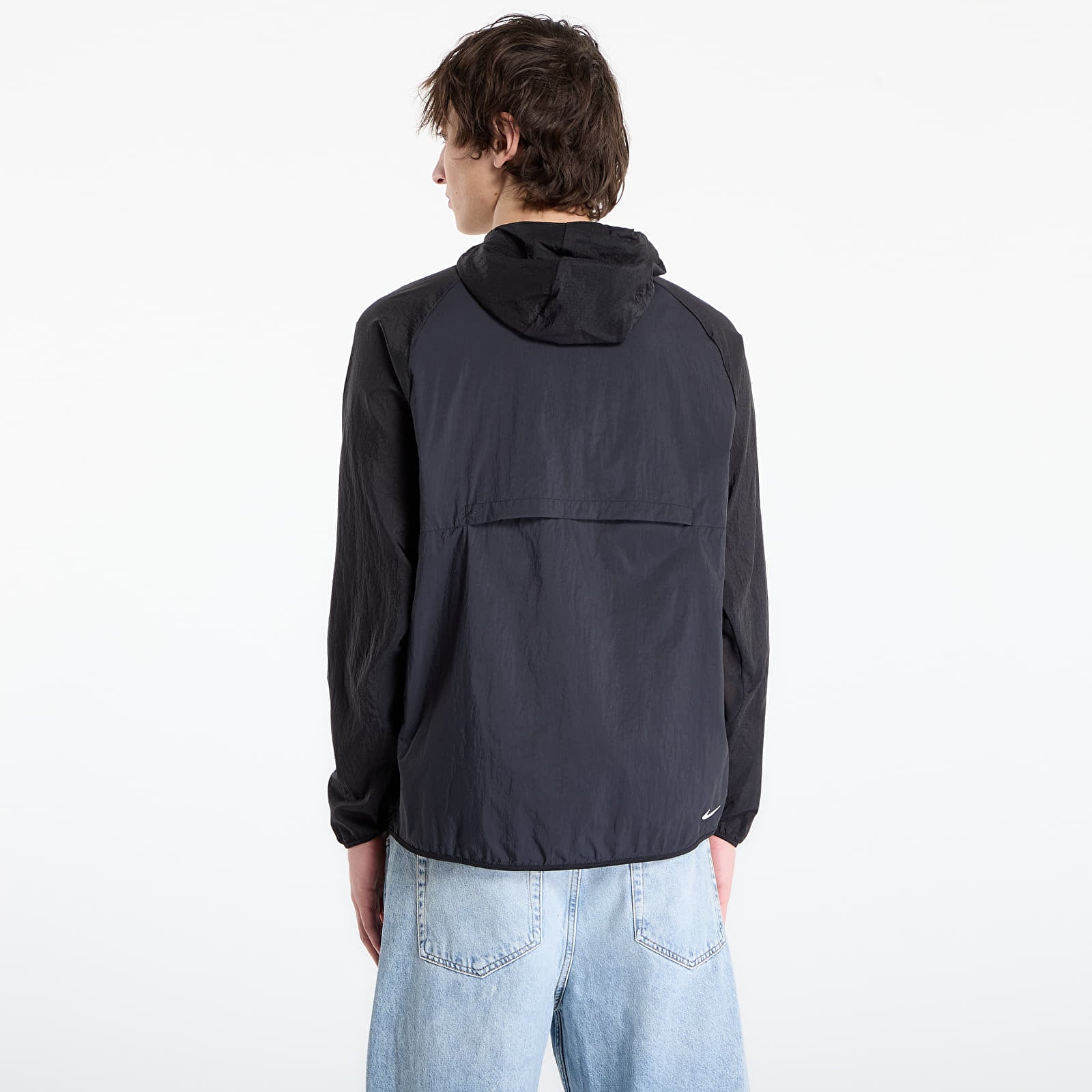 Giacche da uomo Nike ACG "Aireez" Men's Trail Running Jacket Black/ Black/ Summit White