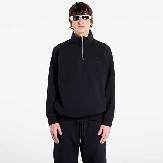 Hoodica On Club Collective 1/4 Zip Black