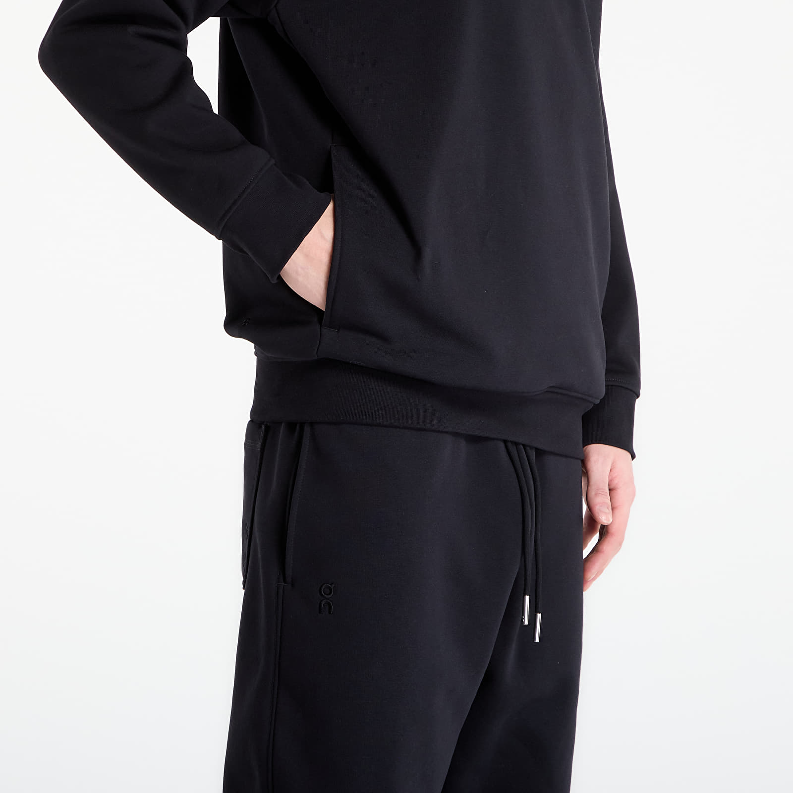 Herren-Sweatshirts On Club Collective 1/4 Zip Black