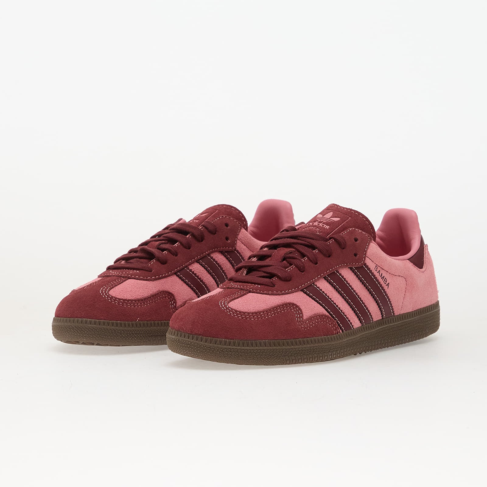Women's sneakers and shoes adidas Samba Og W Pinspa/ Shadow Red/ Gum5