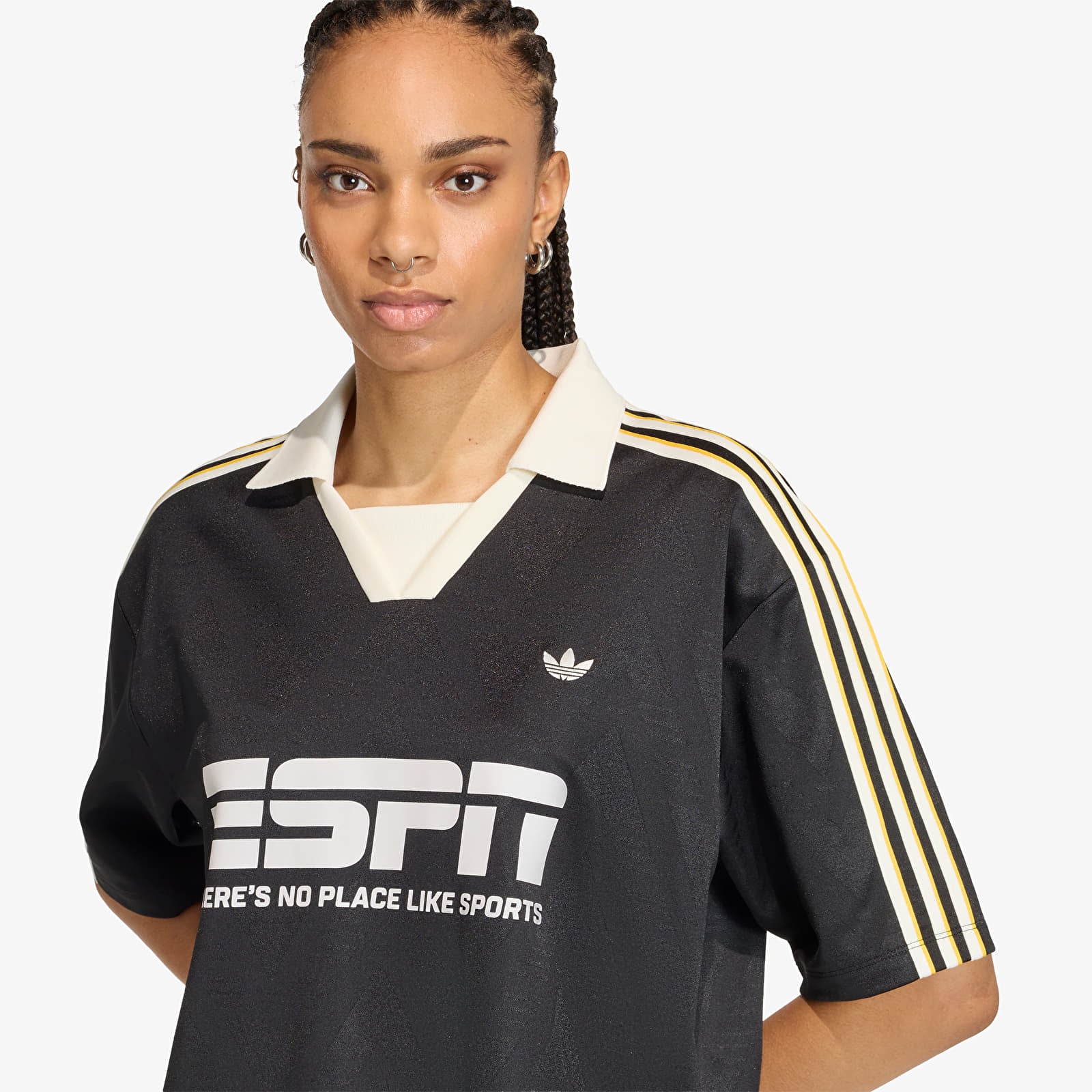 Maglie adidas Football Jersey Black