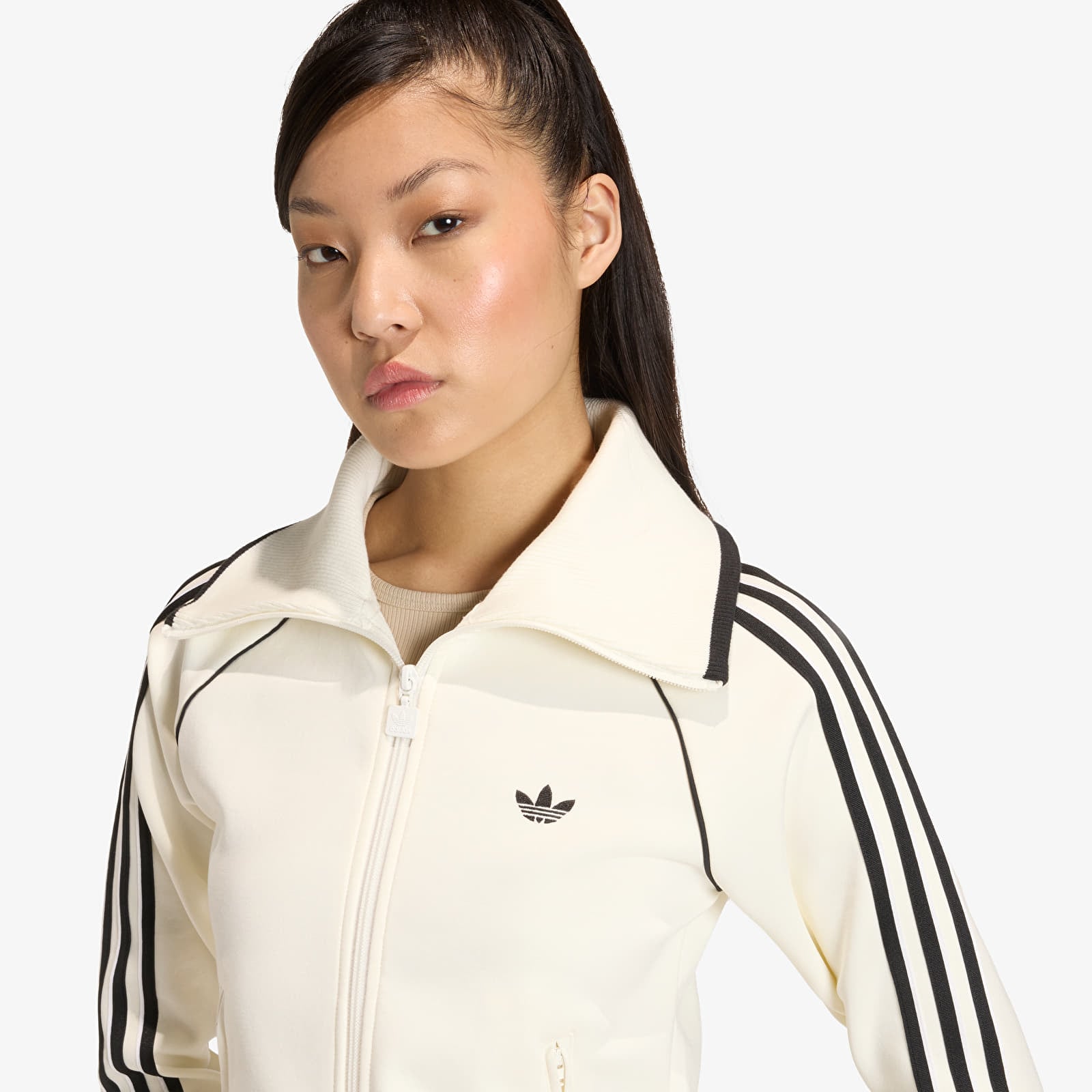 Hoodies och sweatshirts adidas Slim Tt Off White