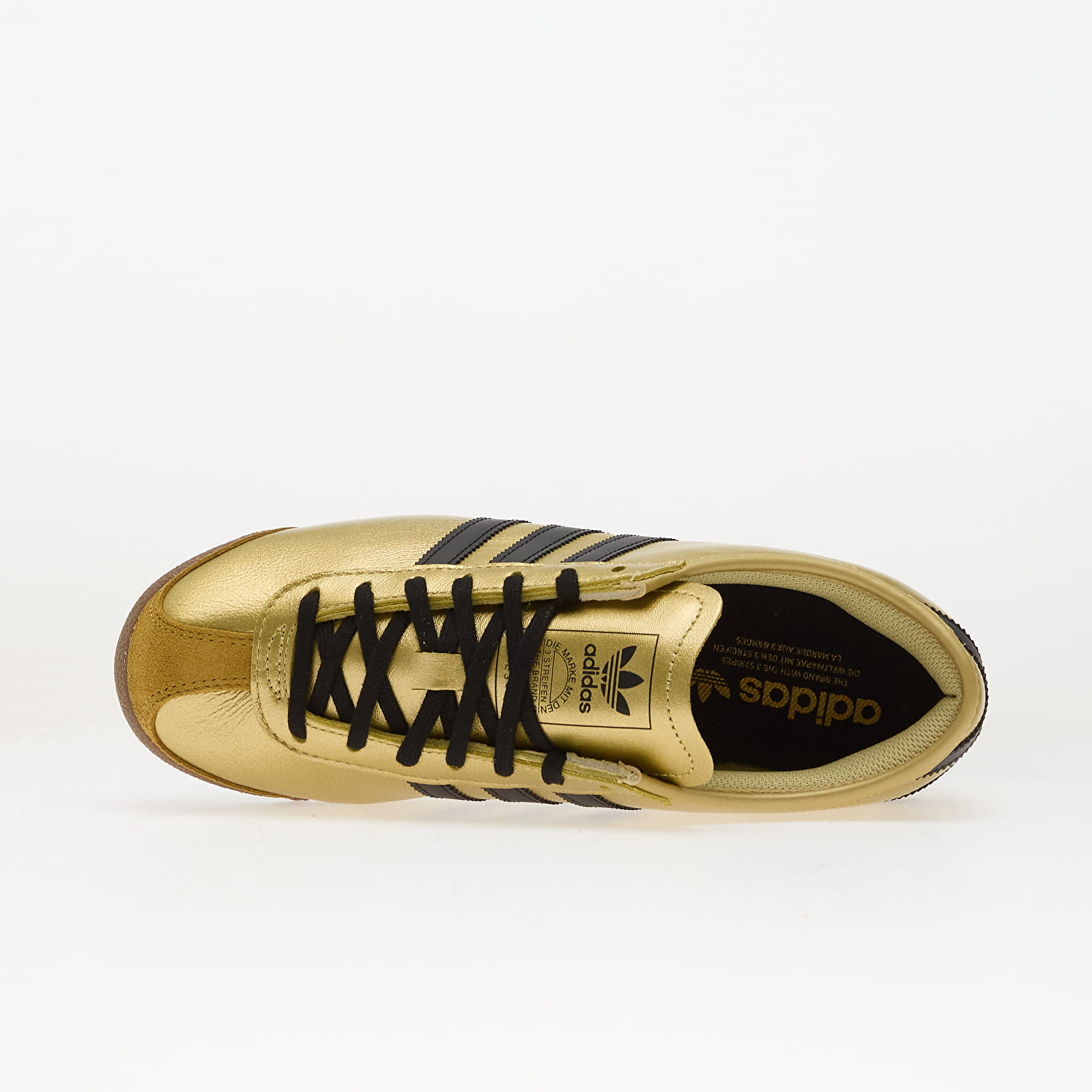 Sieviešu kedas un apavi adidas Italia 70S W Gold Metallic/ Core Black/ Gum5