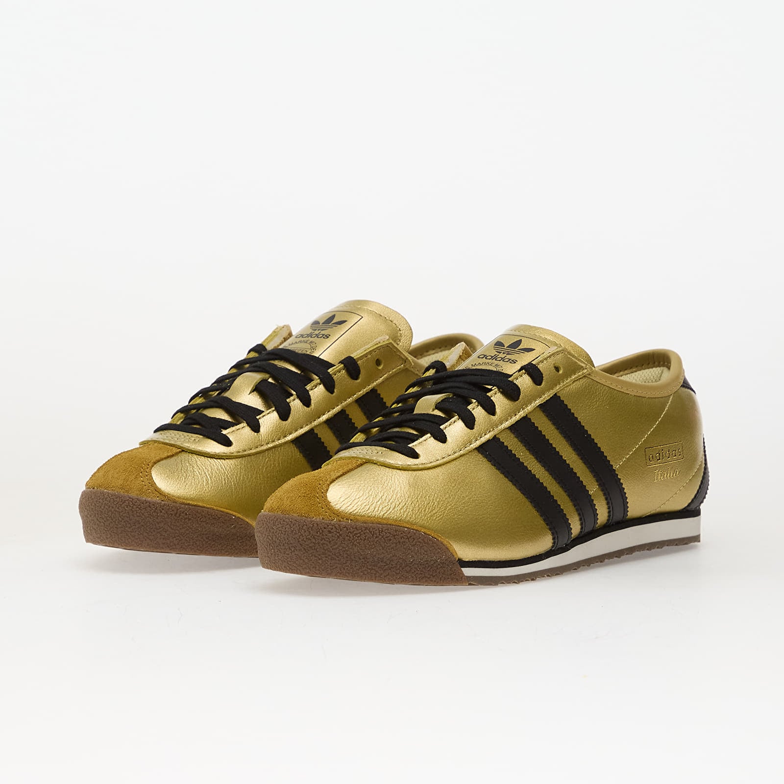 Sieviešu kedas un apavi adidas Italia 70S W Gold Metallic/ Core Black/ Gum5