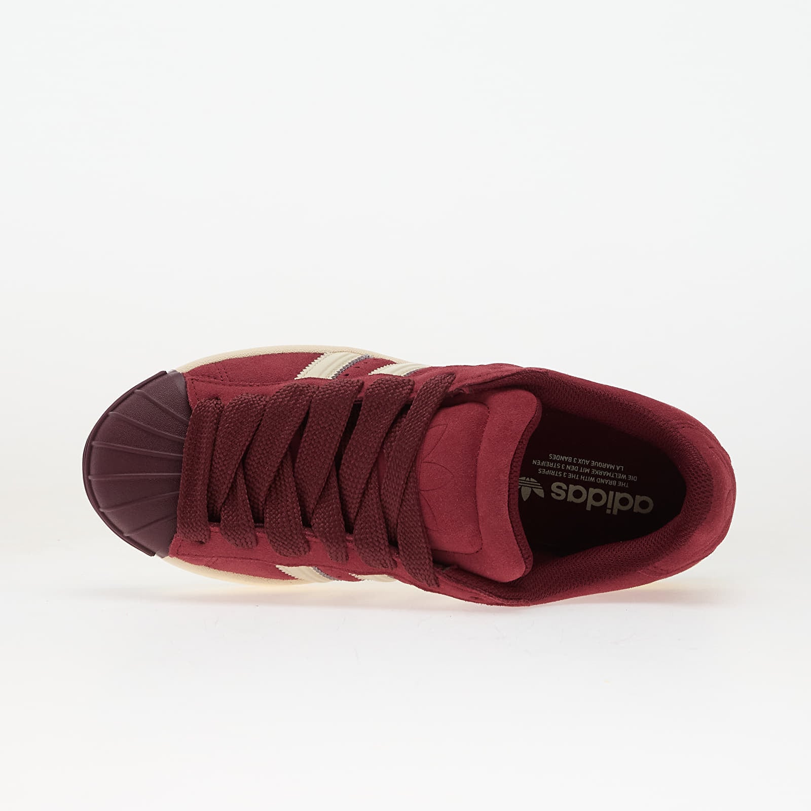 Γυναικεία παπούτσια adidas Superstar St W Shadow Red/ Crew White/ Maroon