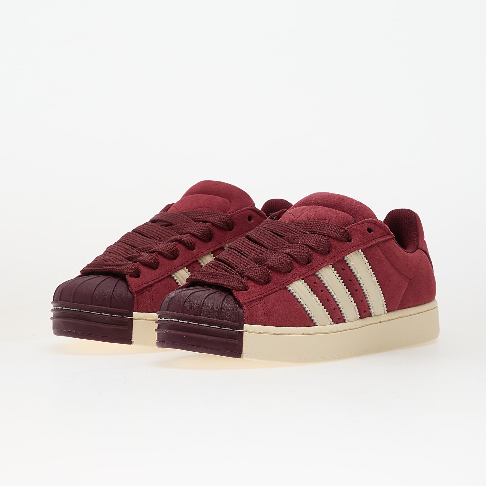 Γυναικεία παπούτσια adidas Superstar St W Shadow Red/ Crew White/ Maroon