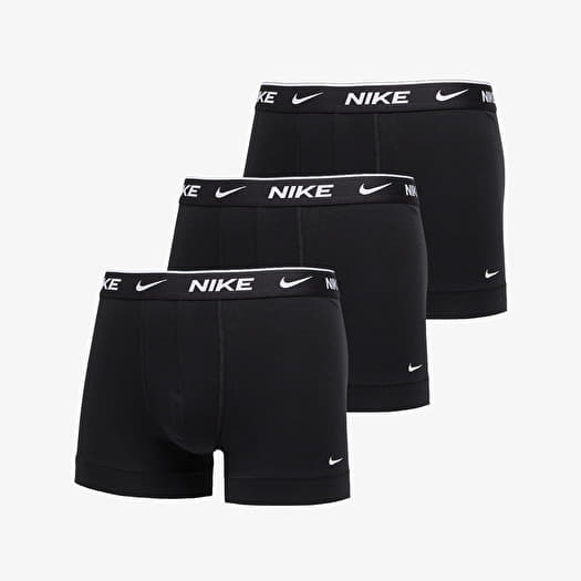 Boksačice Nike Essential Cotton Stretch Trunk Black