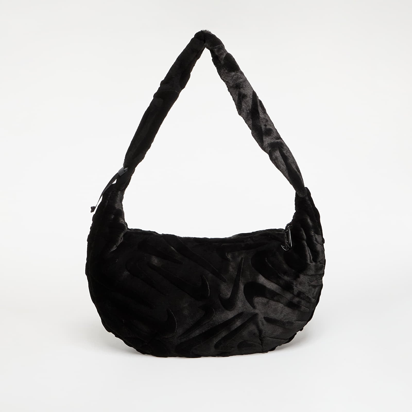 Nike Sportswear Faux Fur Slouchy Bag 19L Black/ Black Universal