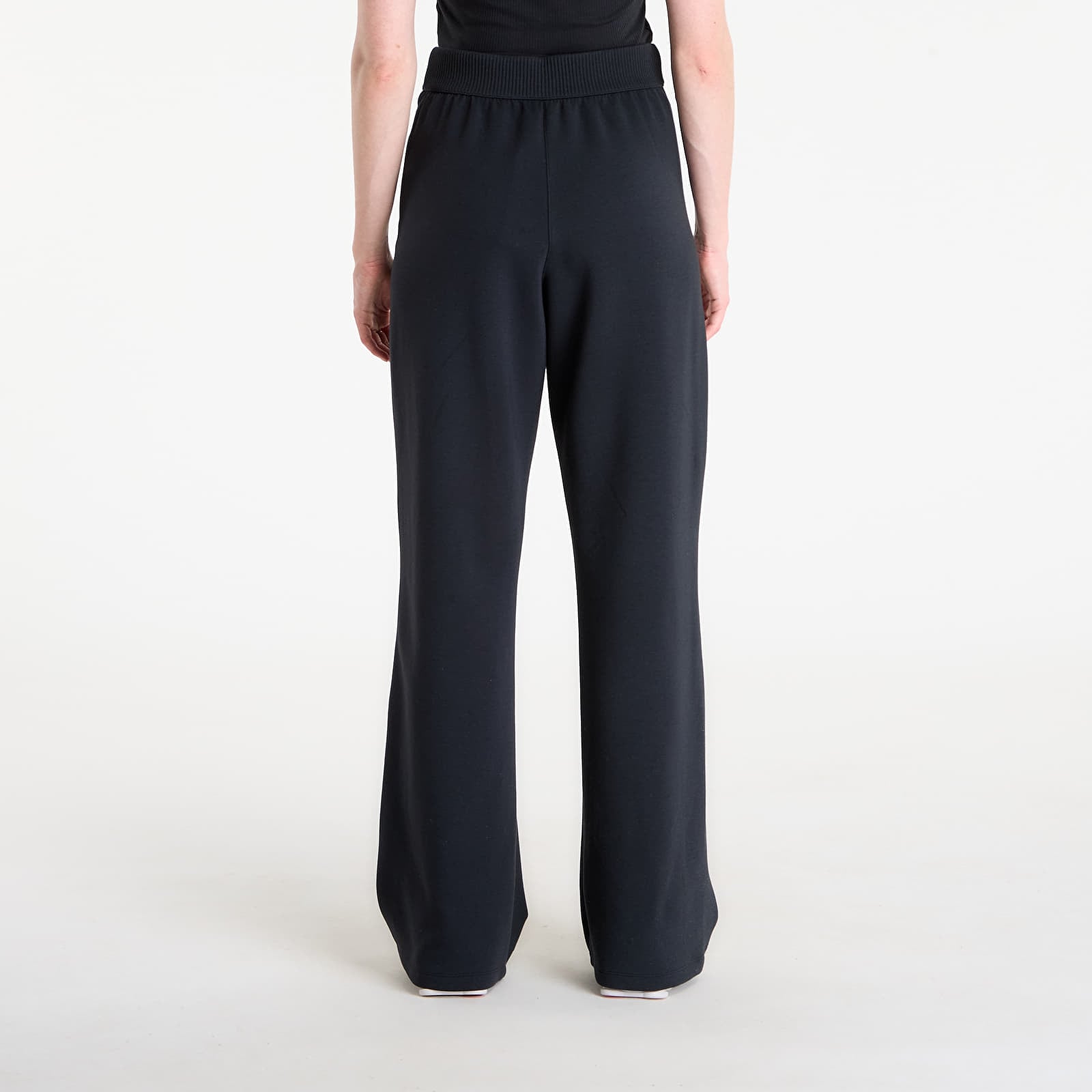 Pantalons femme Nike 24.7 ImpossiblySoft Women's Dri-FIT High-Waisted Loose Flared Pants Black/ Dk Smoke Grey