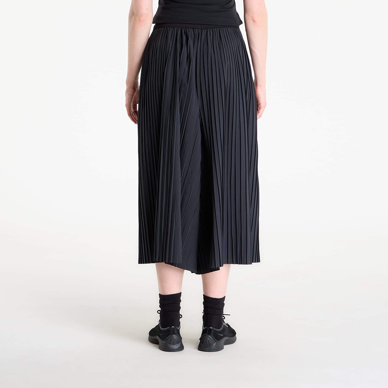 Hosen Nike Sportswear Women's Oversized Mid-Rise Culotte Pants Black/ Sail