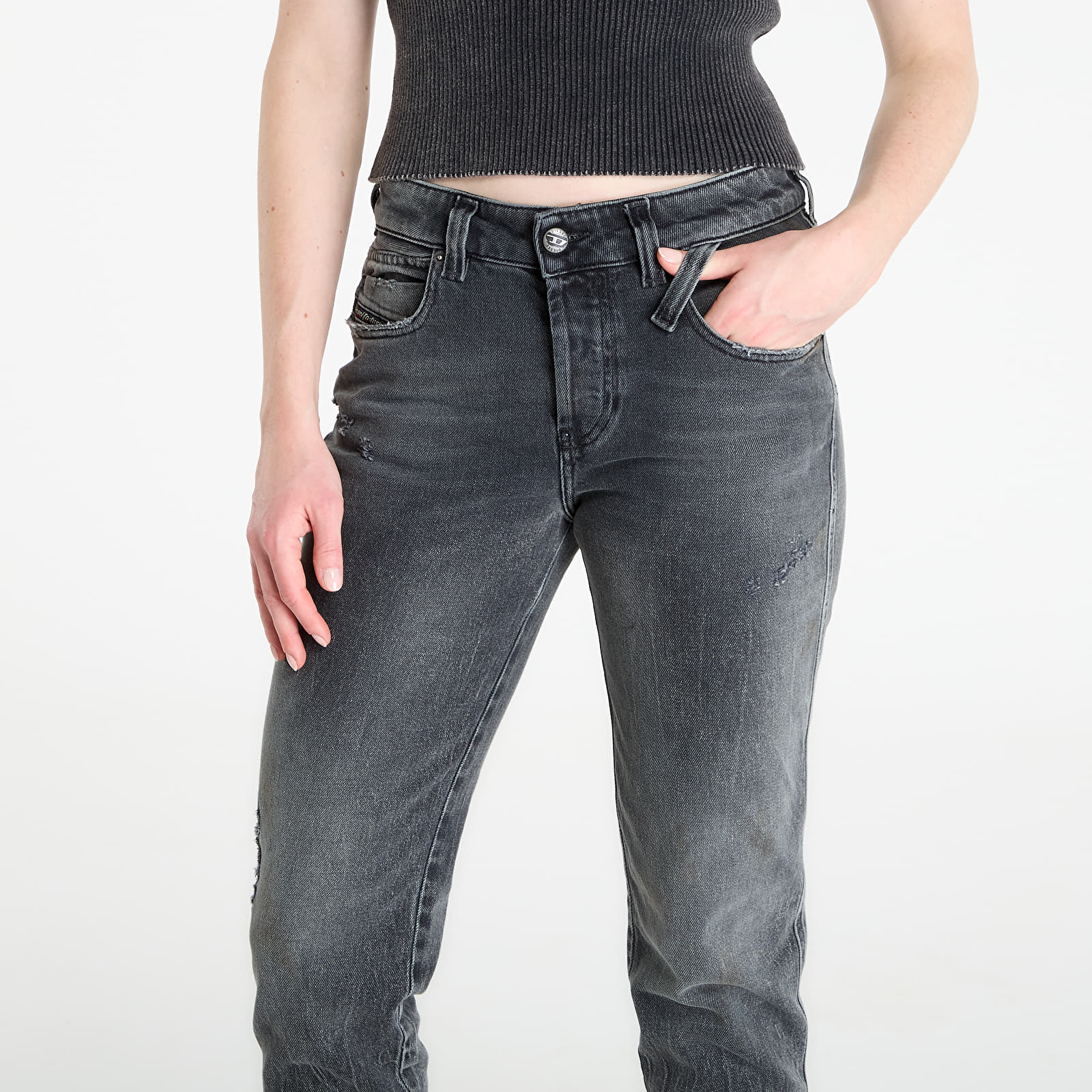 Jeans DIESEL 1992 D-Jiann-Rs Trousers Black/ Blue