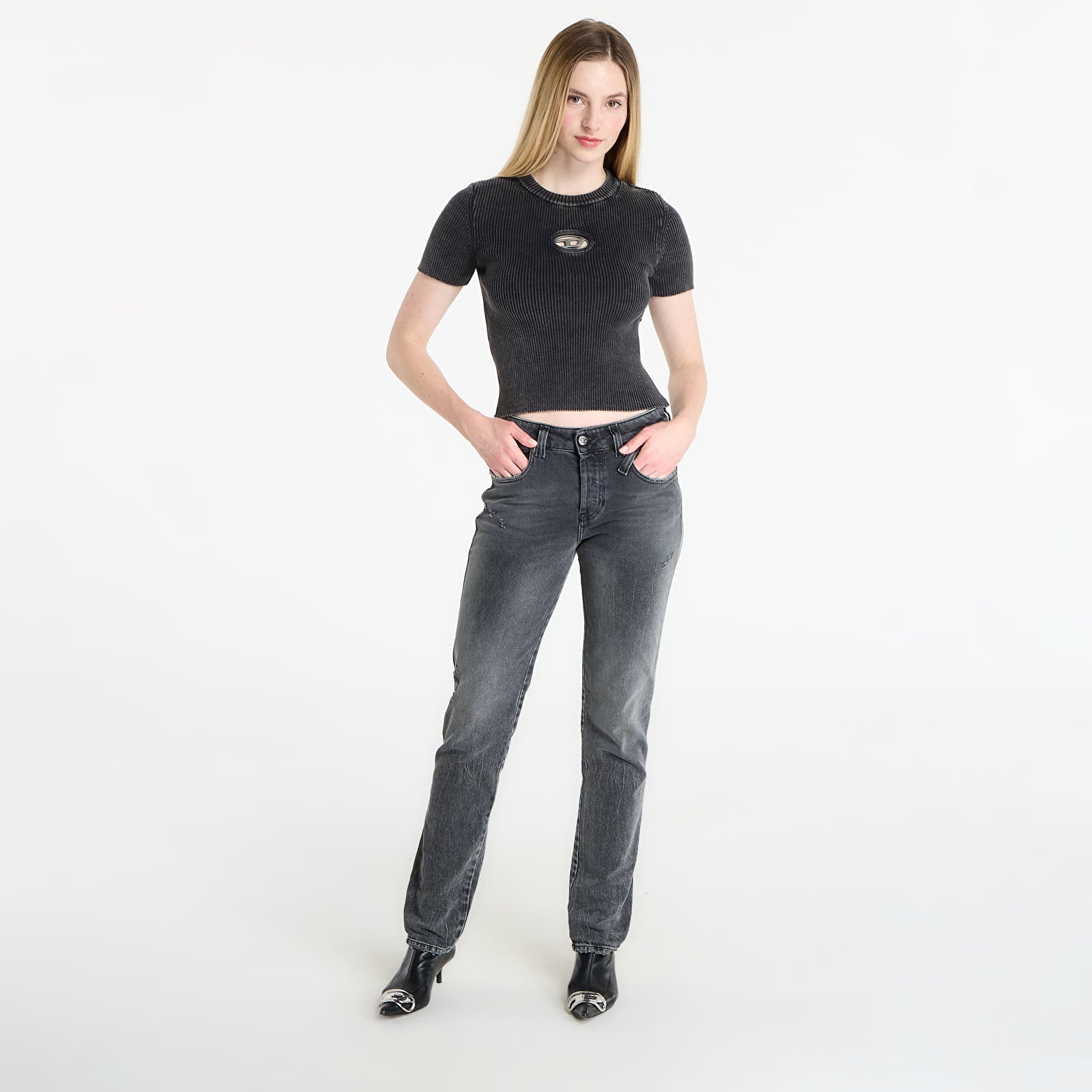 Jeans DIESEL 1992 D-Jiann-Rs Trousers Black/ Blue