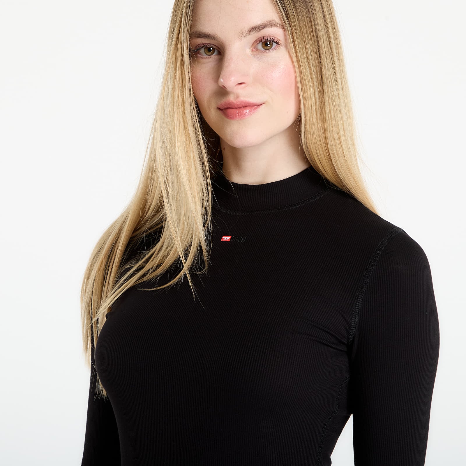 Dresses DIESEL D-Mokky-Ls-Microdiv Dress Black