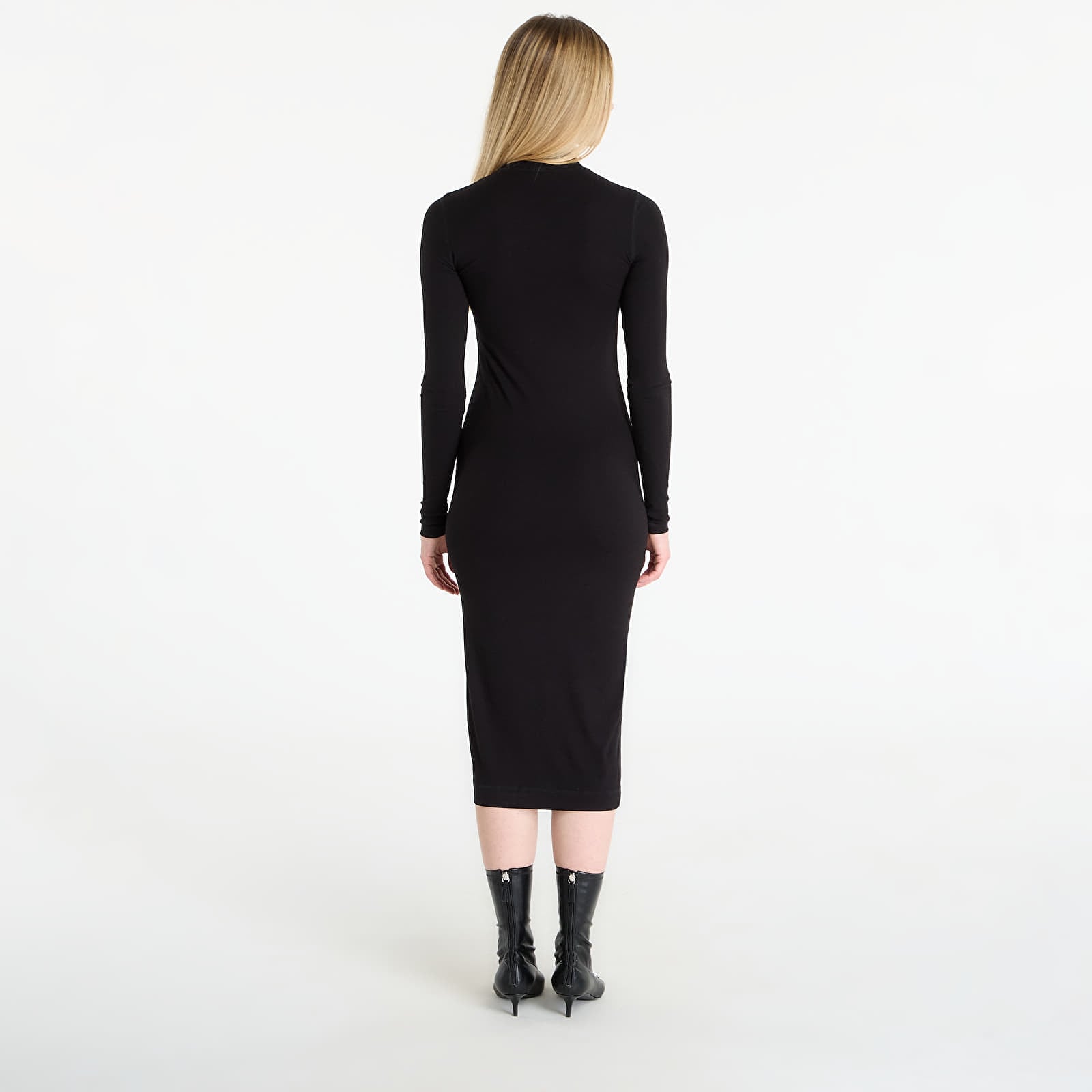 Dresses DIESEL D-Mokky-Ls-Microdiv Dress Black