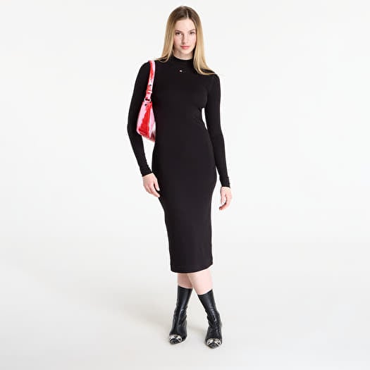 DIESEL D-Mokky-Ls-Microdiv Dress Black | Queens