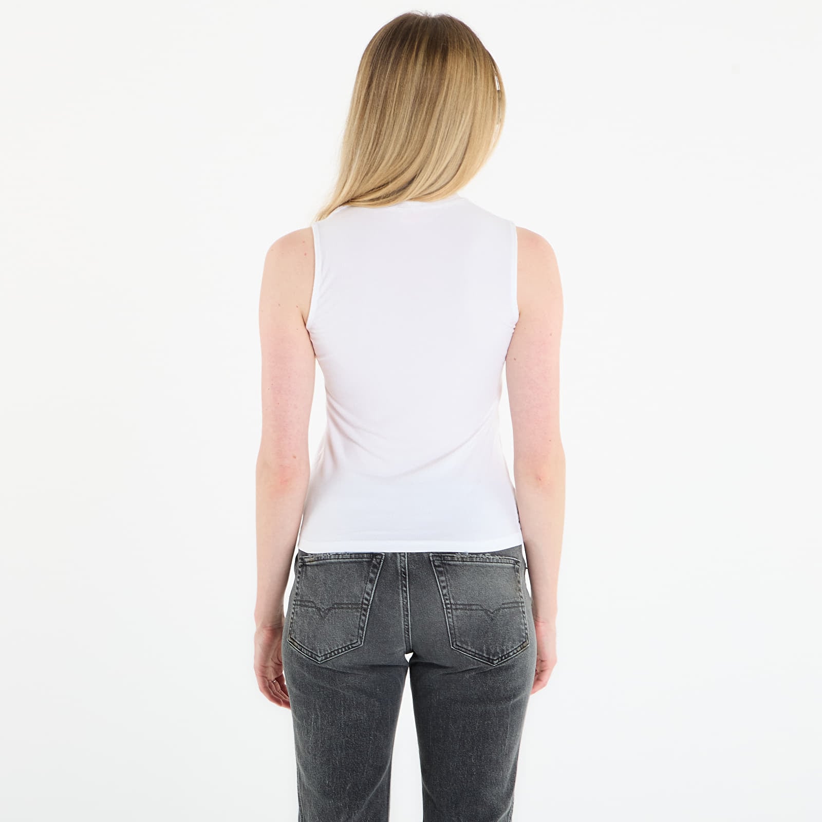 Tank tops DIESEL T-Mokky-Sl-Microdiv Tank Top White
