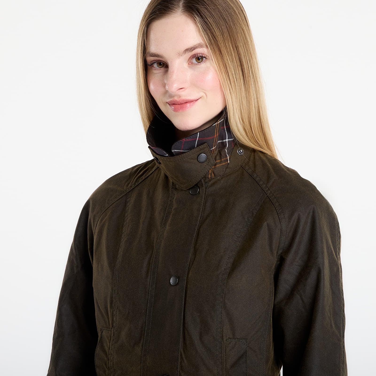 Bundy Barbour Classic Beadnell Wax Jacket Olive