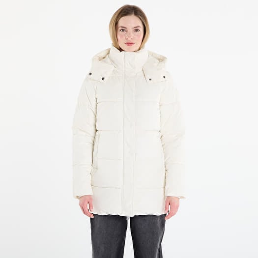 Frakke Desigual Padded Cadera Flock Coat White