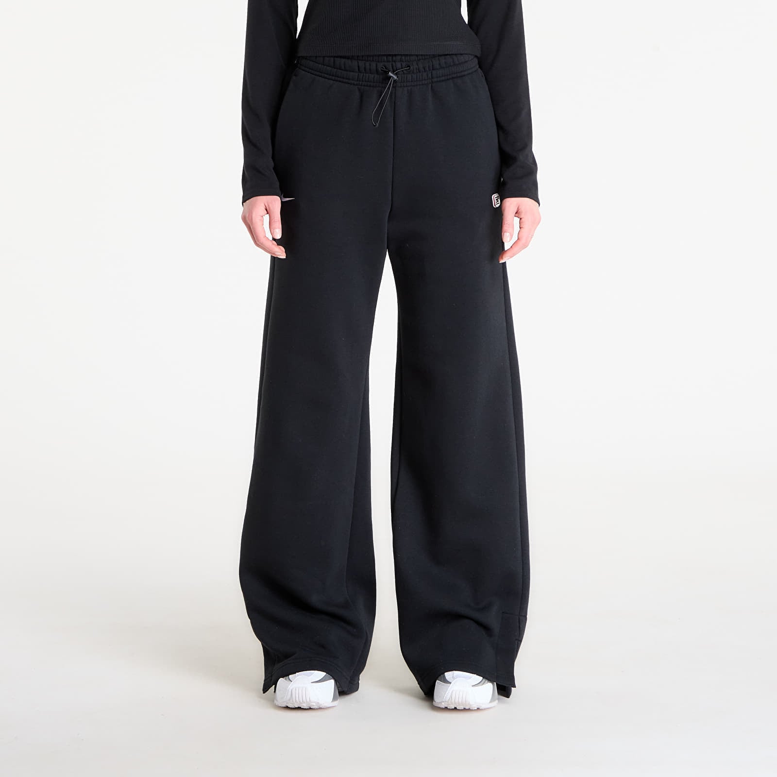 Sweatpants Nike Sportswear Phoenix Fleece Shox Women's High-Waisted Pants Black M