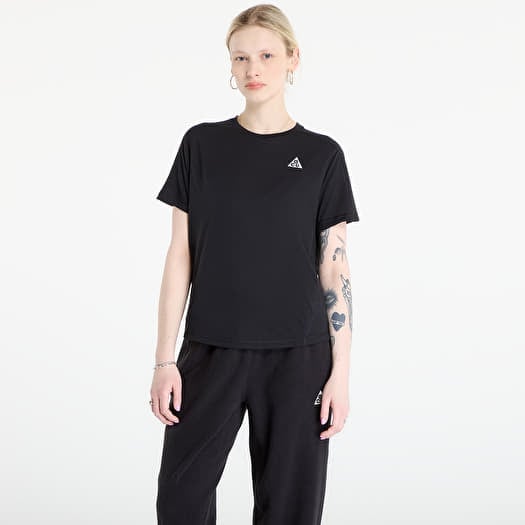 Póló Nike ACG Women's Dri-FIT Short-Sleeve Trail Running Top Black/ Summit White