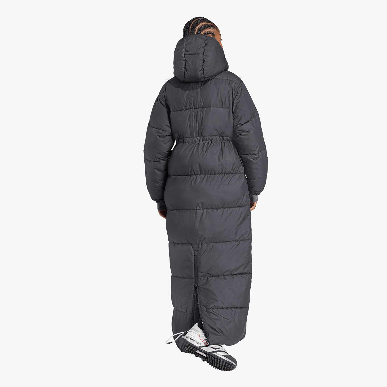 Jakne adidas Long Puffer Black