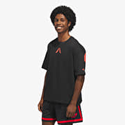adidas Anthony Edwards Believe That T-Shirt Black/ Solar Red