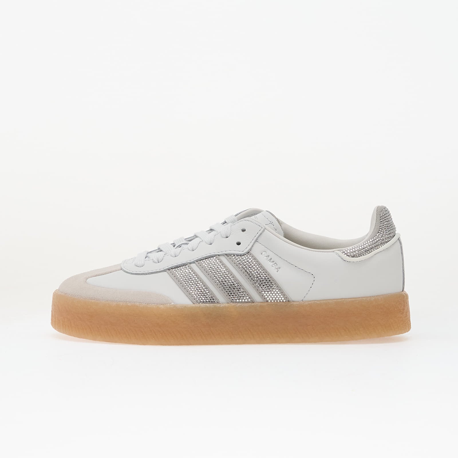 Sieviešu kedas un apavi adidas Sambae W Crystal White/ Silver Metallic/ Gum4