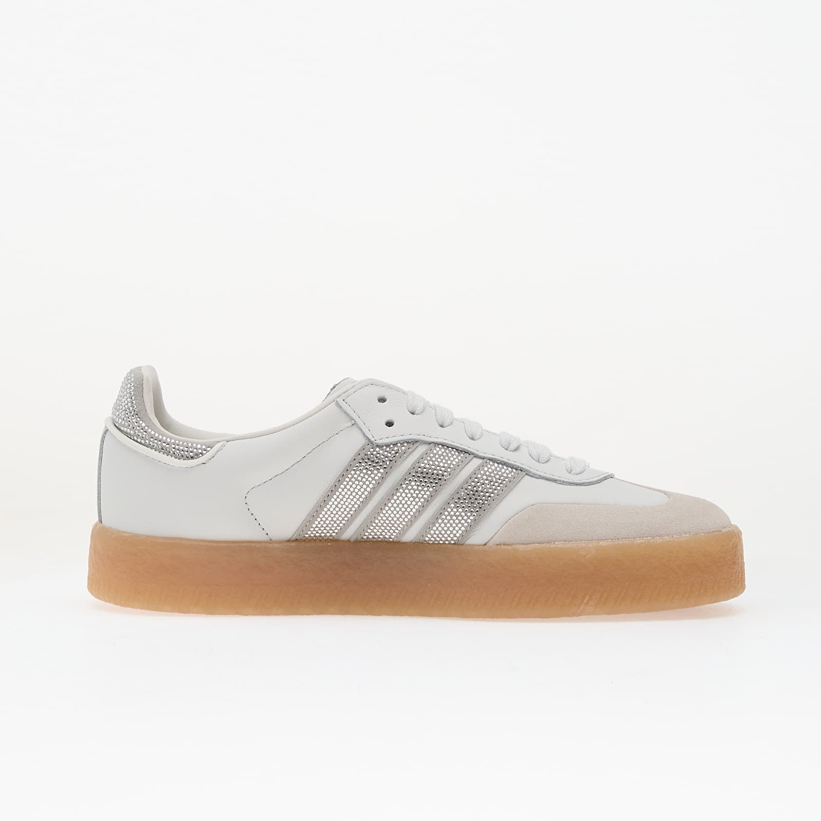 Sieviešu kedas un apavi adidas Sambae W Crystal White/ Silver Metallic/ Gum4