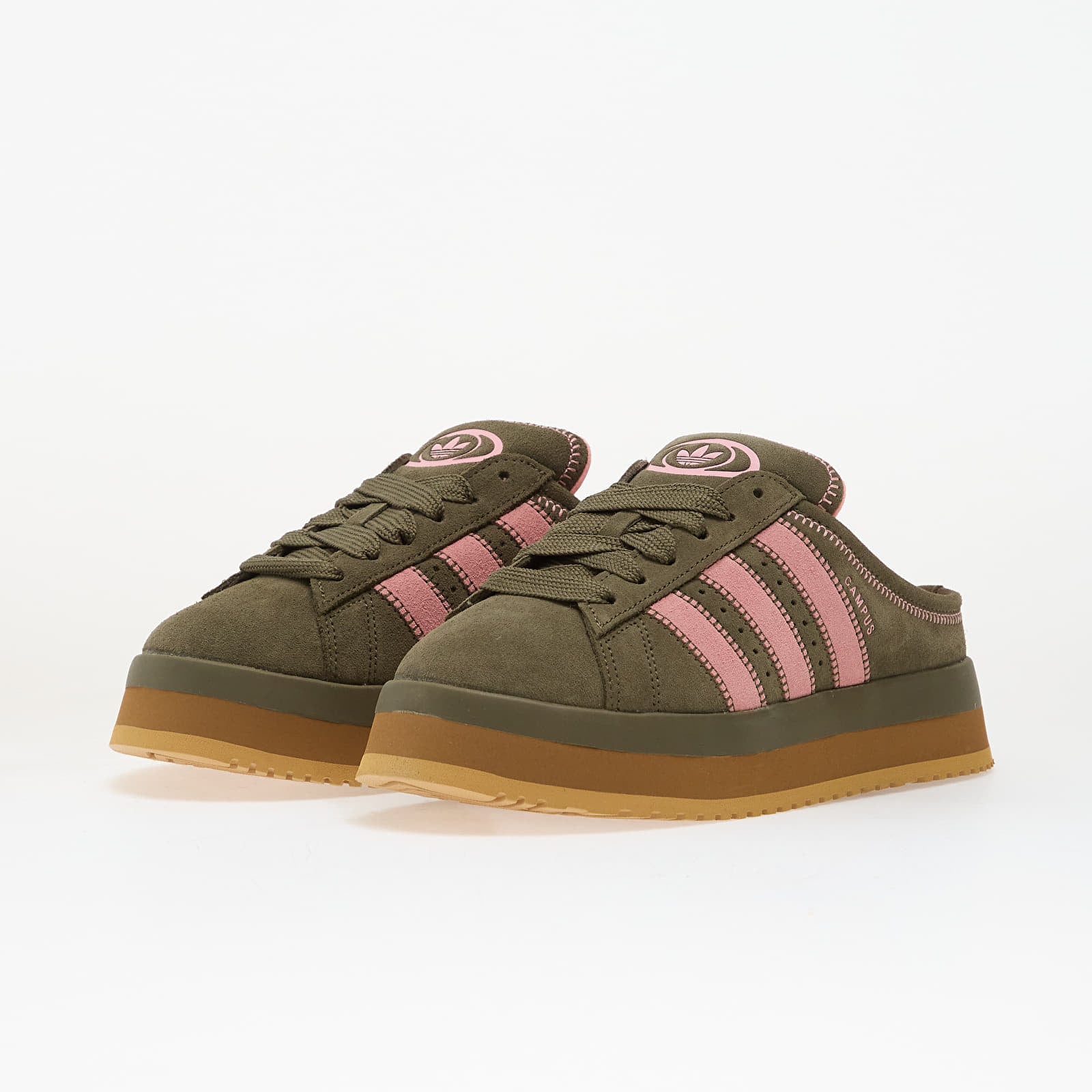 Női cipők adidas Campus 00s Wtr Lo W Olive Strata/ Olive Strata/ Pinspa