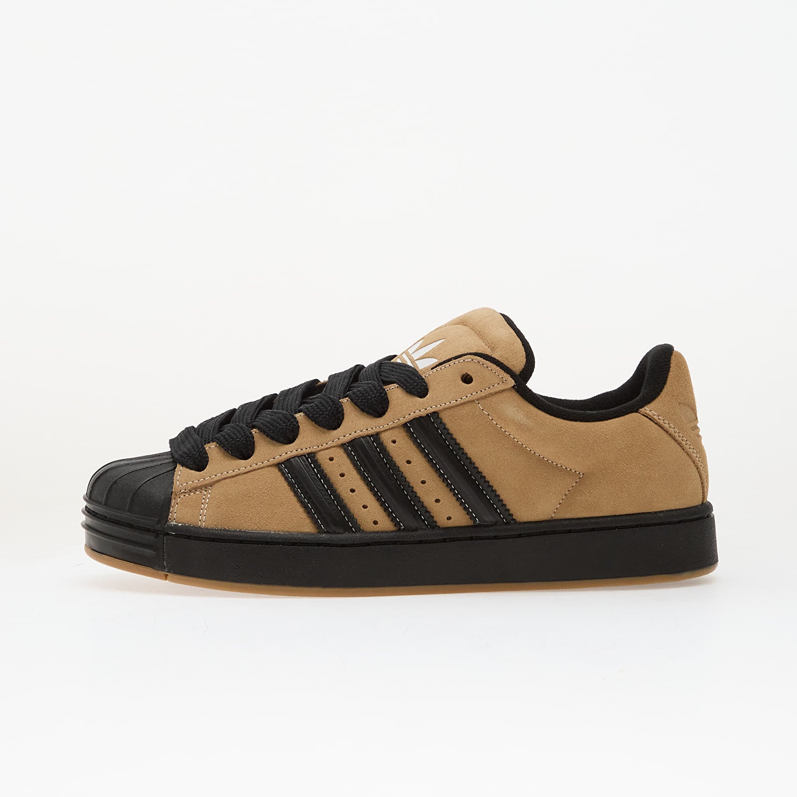 Scarpe uomo adidas Superstar St Cardboard/ Core Black/ Gum4