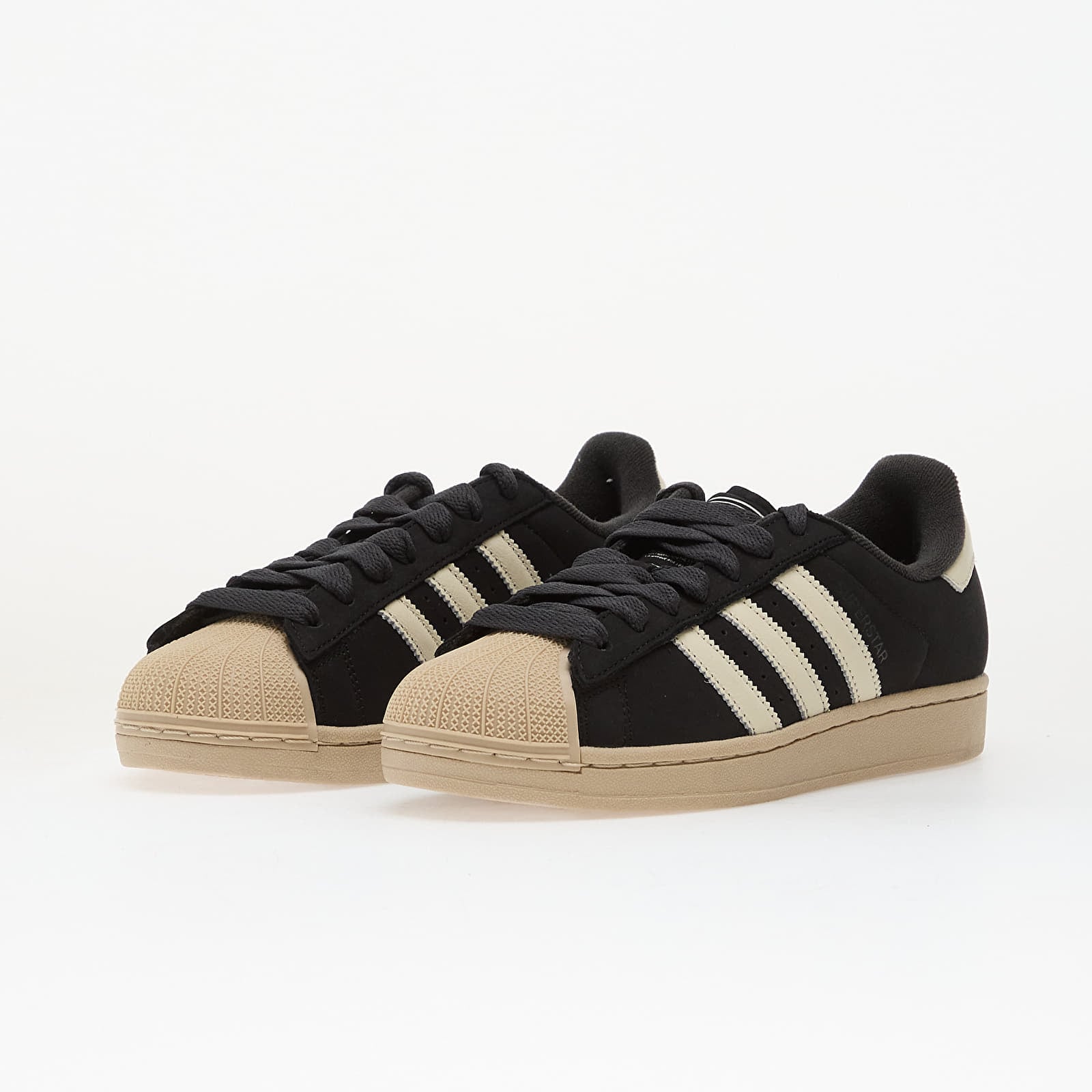 Férfi cipők adidas Superstar II Core Black/ Off White/ Stokha
