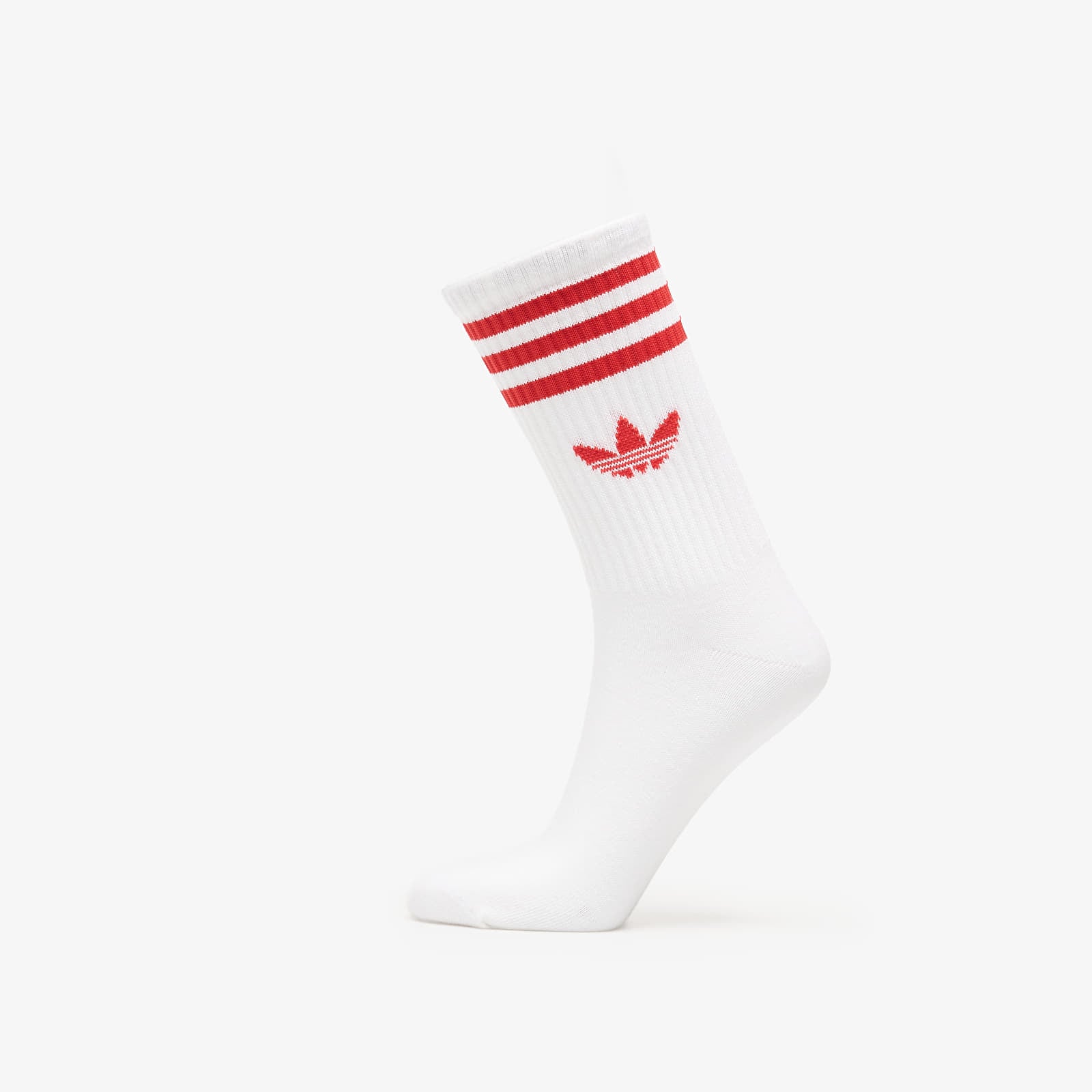 Ponožky adidas 3S Crew Socks 3-Pack White/ White