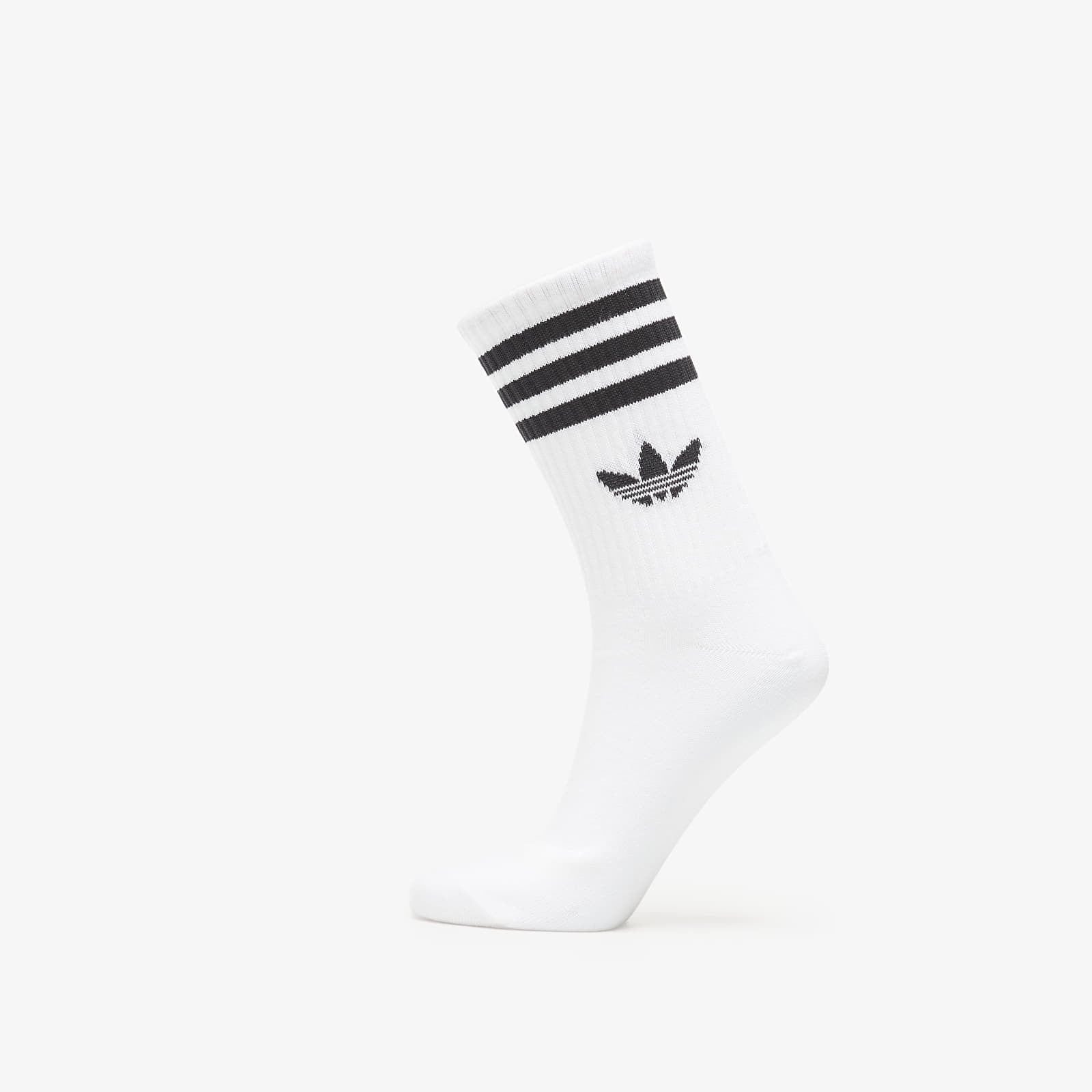 Calze uomo adidas 3S Crew S 6P White