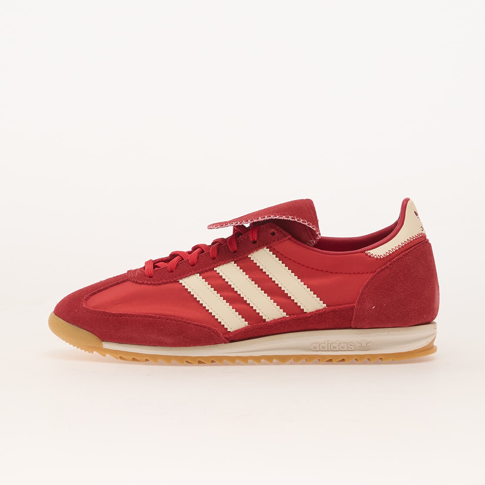 Women's sneakers and shoes adidas SL 72 Og Lt W Crew White/ Better Scarlet/ Crew White