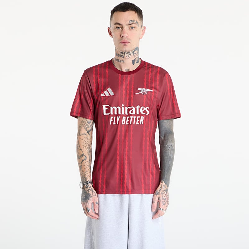 Koszulka adidas Arsenal Fc 26 Pre-Match Jersey Team Coll Burgundy 2/ Pure Ruby