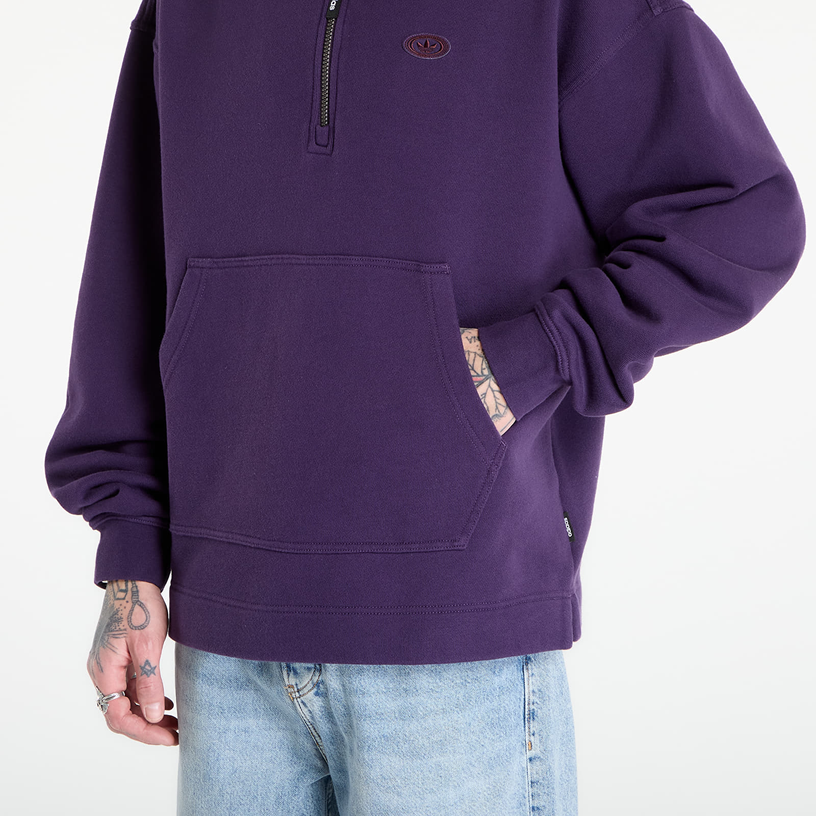 Herren-Sweatshirts adidas Graphic Sweat Aura Plum