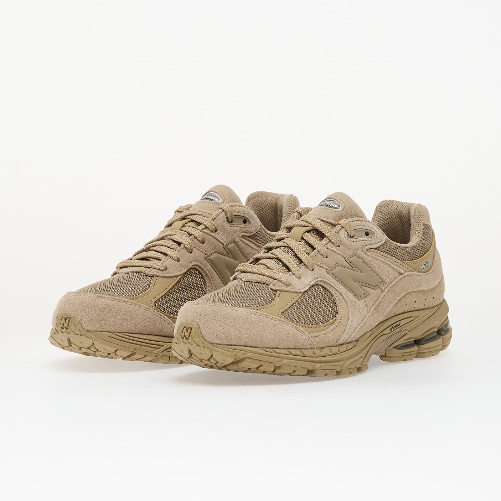 Men's sneakers and shoes New Balance 2002 Stoneware/ Silver Metallic