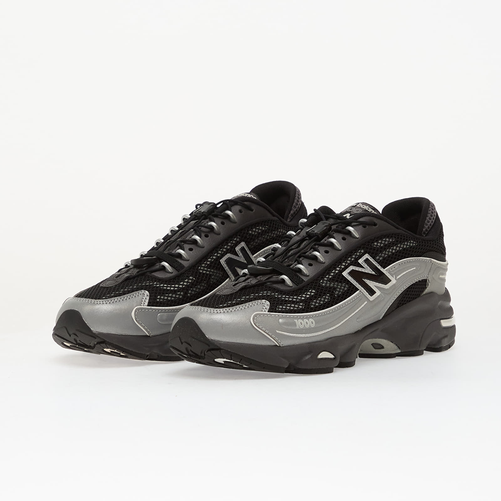 Pánské tenisky a boty New Balance 1000 Silver Metallic/ Black