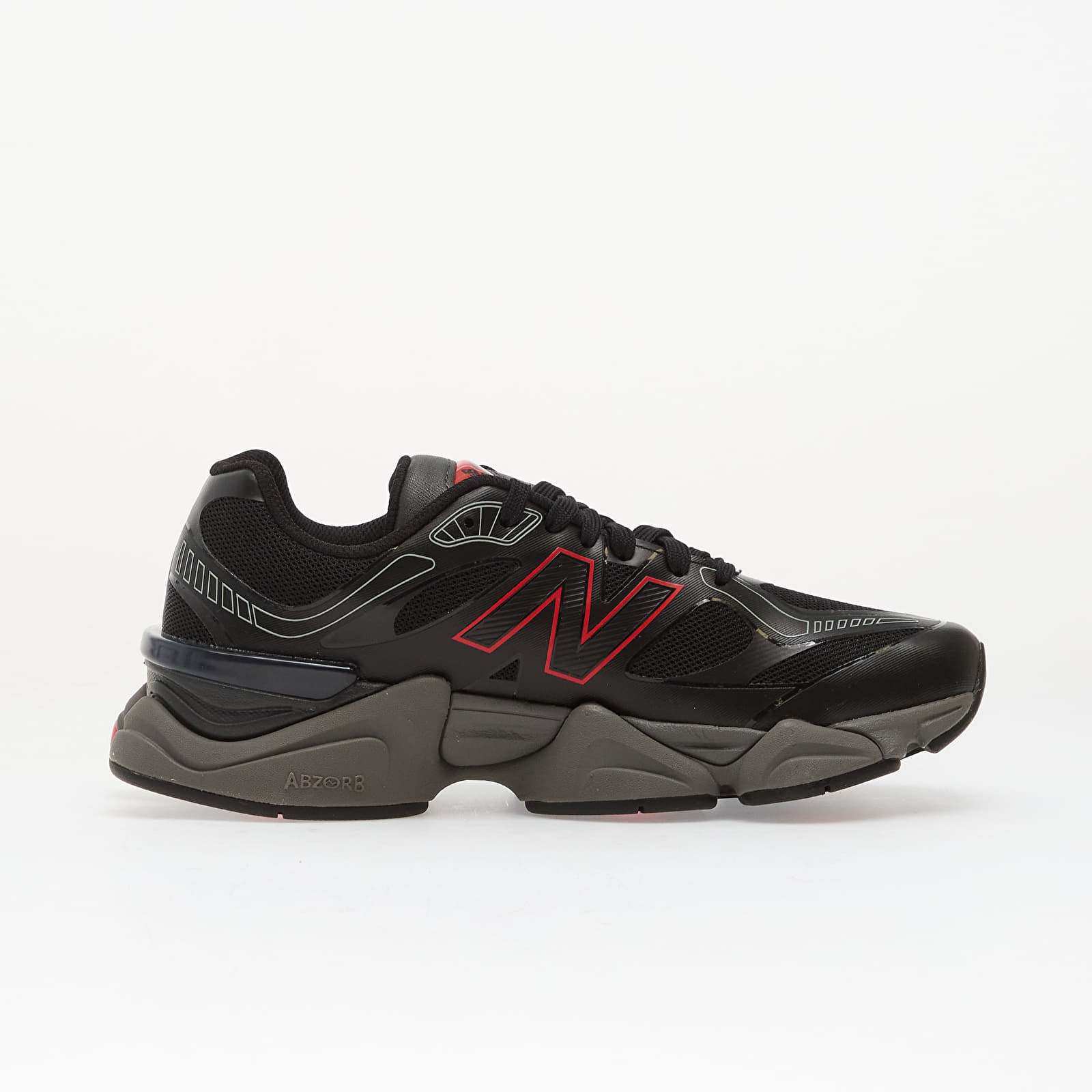 Turnschuhe und Schuhe für Männer New Balance 9060 Black/ Fire Cracker