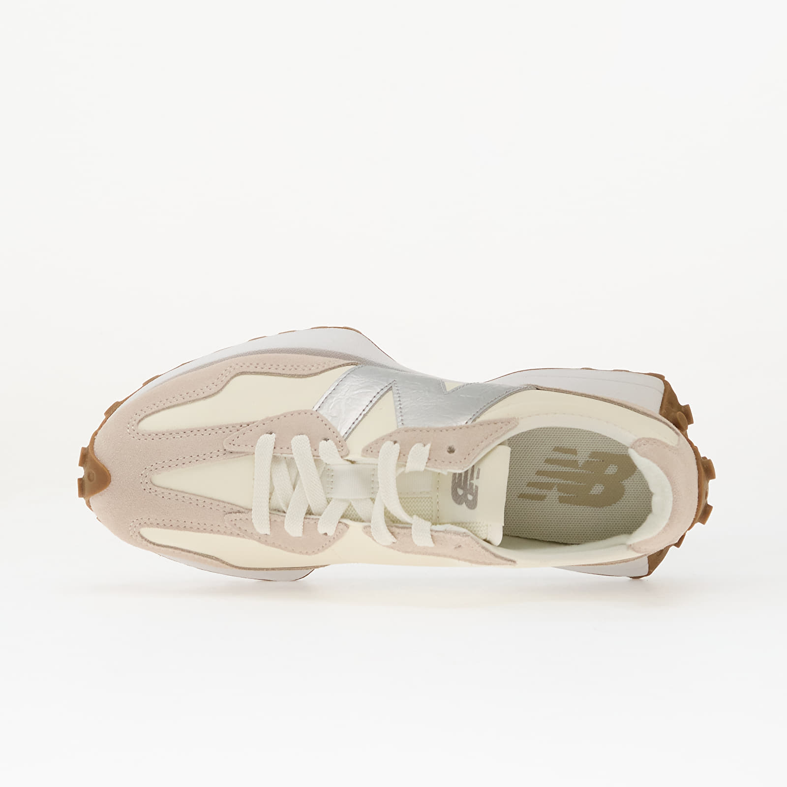 Moteriški sportiniai bateliai ir avalynė New Balance 327 Angora/ Silver Metallic