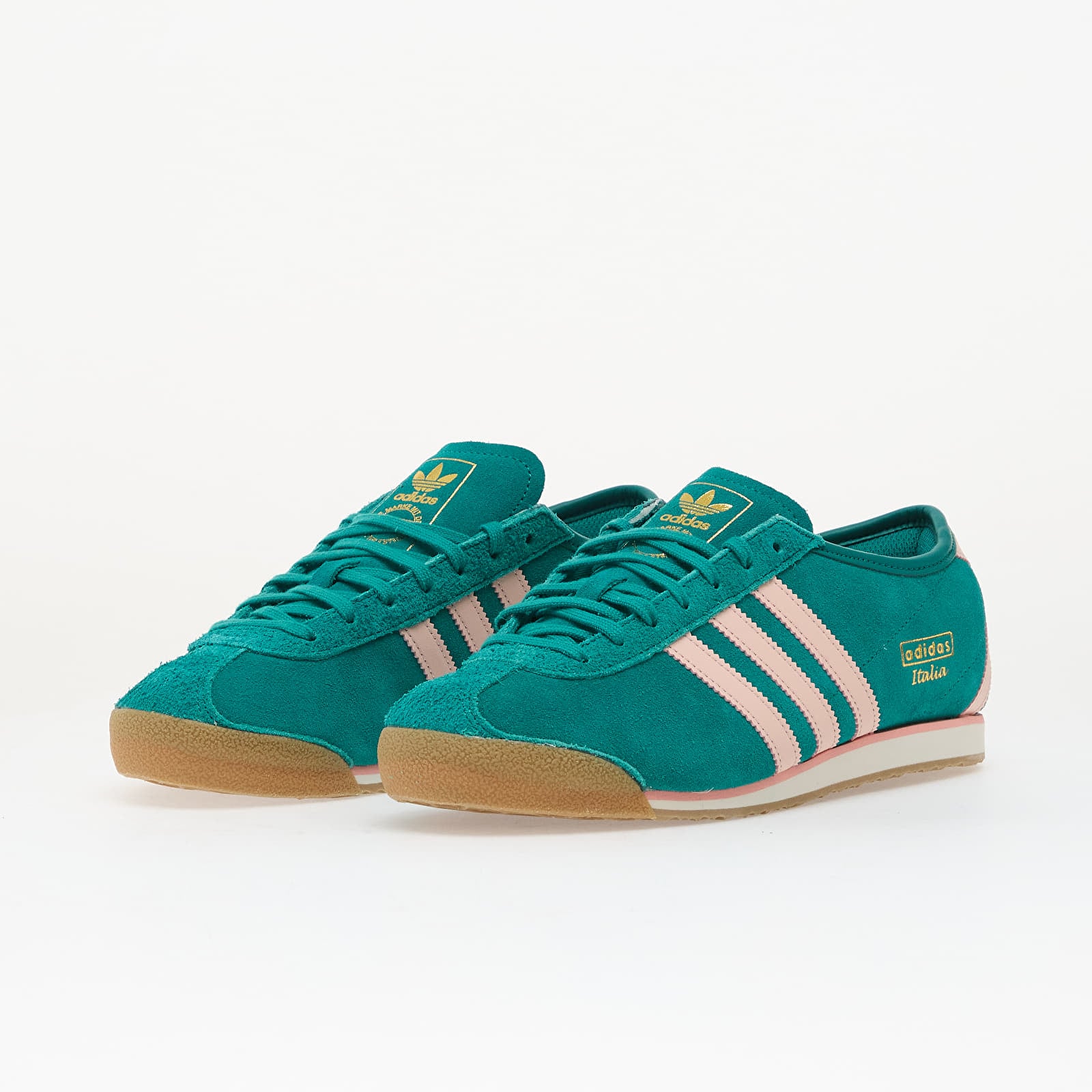 Sneakers und Schuhe für Frauen adidas Italia 70s Power Green/ Sandy Pink/ Gold Met.