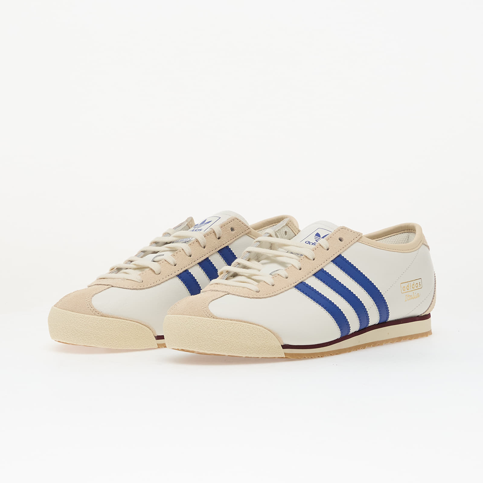 Men's sneakers and shoes adidas Italia 70S Core White/ Royal Blue/ Wonder White