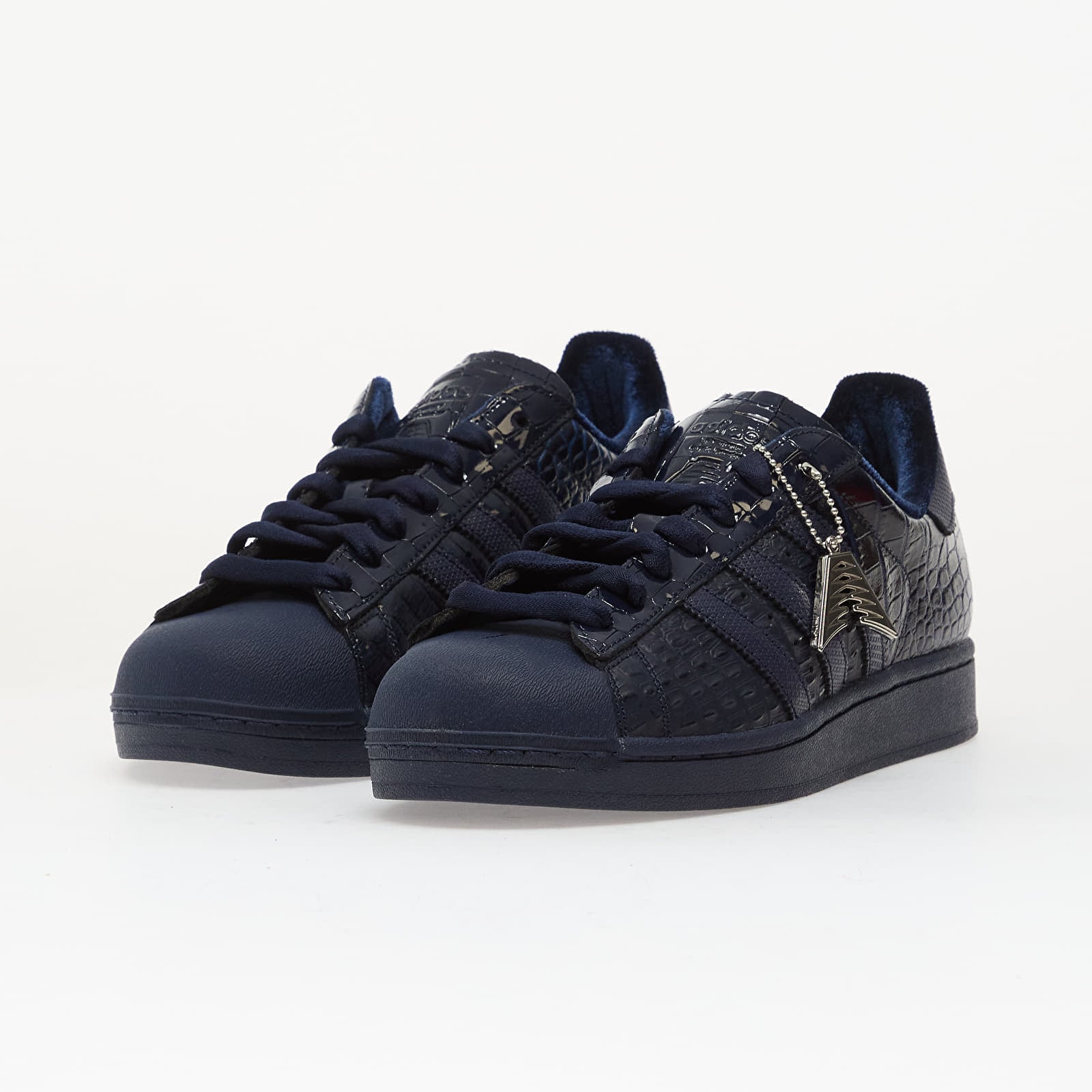Men's sneakers and shoes adidas Superstar II Anthony Edwards Night Indigo/ Night Indigo/ Silver Metallic
