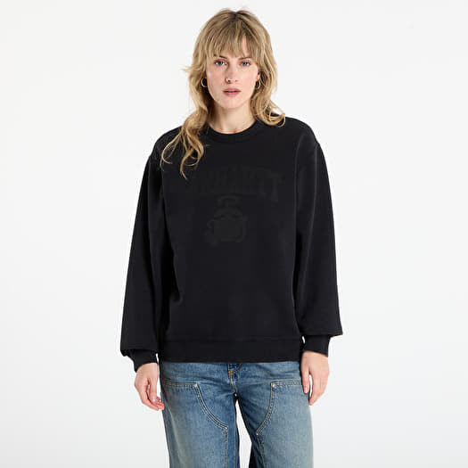 Džemperis Carhartt WIP Faded Pond Corps Sweat UNISEX Black