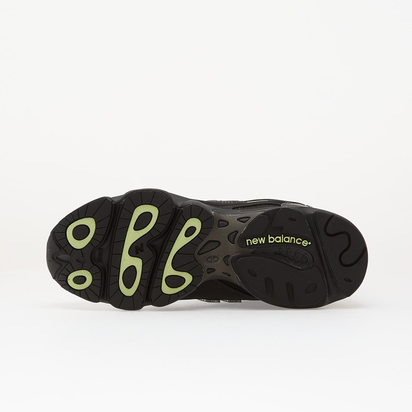 Scarpe uomo New Balance 1000 Black Metallic/ Dry Lime Ykk