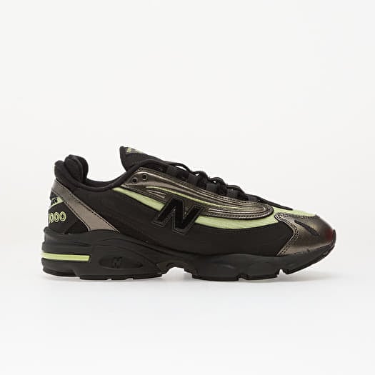 New Balance 1000 Black Metallic/ Dry Lime Ykk | Queens