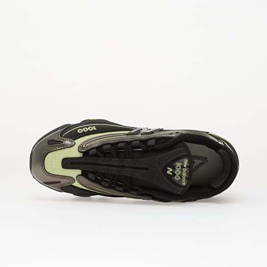 New Balance 1000 Black Metallic/ Dry Lime Ykk | Queens