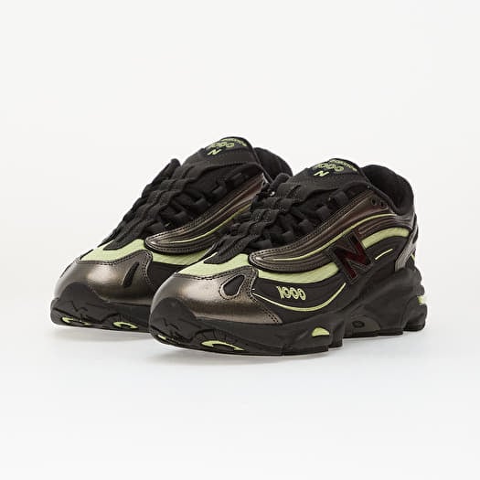 New Balance 1000 Black Metallic/ Dry Lime Ykk | Queens