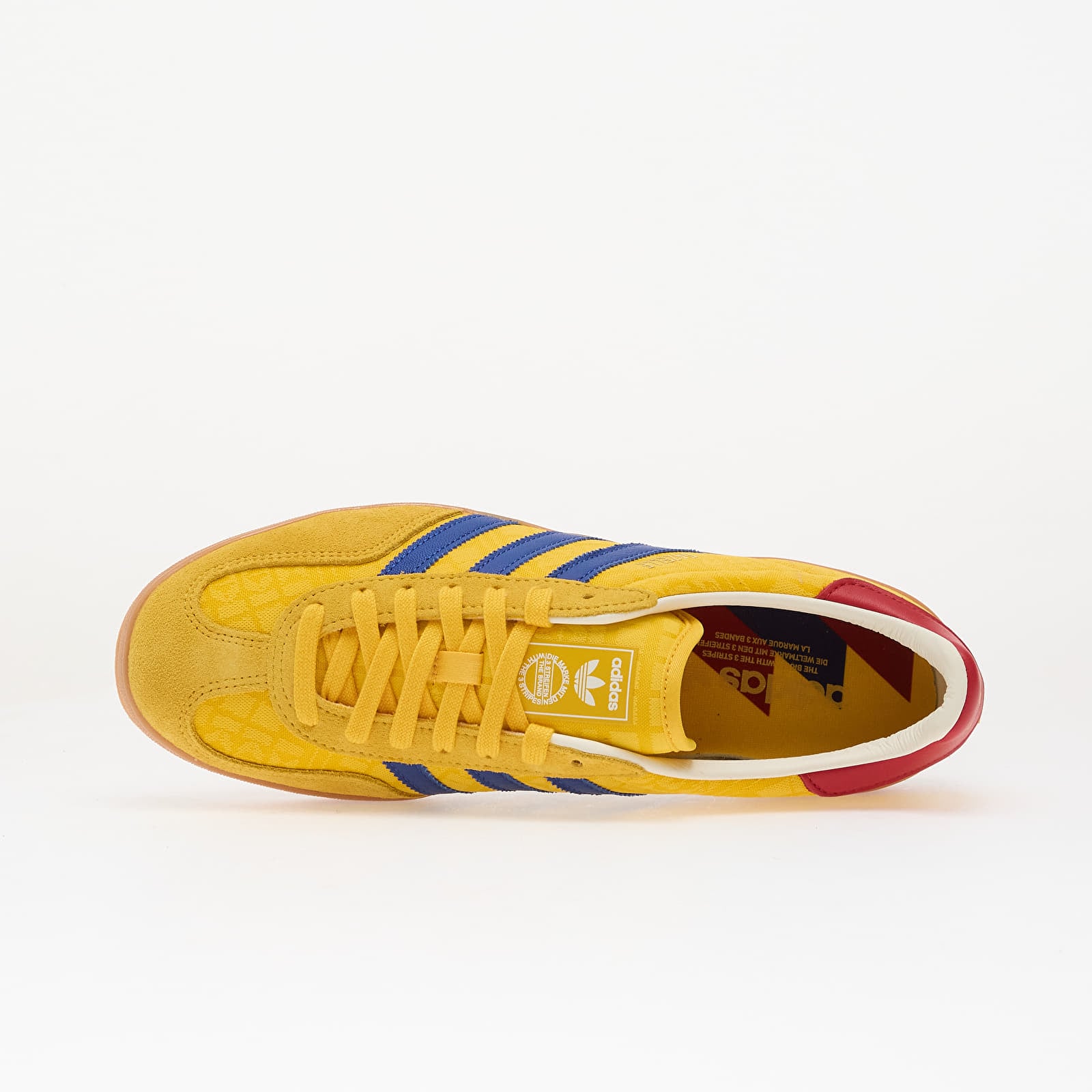 Buty męskie adidas Gazelle Indoor Bold Gold/ Power Blue/ Tmcord
